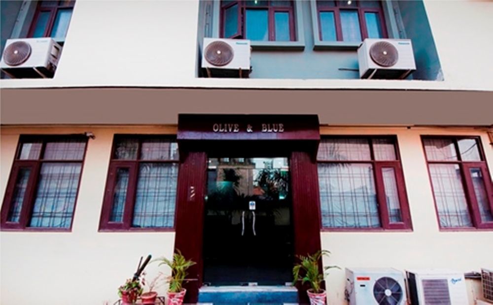 Hotel Olive & Blue - Govt Approved Hotel Near Delhi Airport Nova Deli Exterior foto